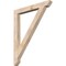 Ekena Millwork Traditional Slat Smooth Bracket, Douglas Fir, 3 1/2"W x 34"D x 42"H BKT04X34X42TRA06SDF - alternate 1